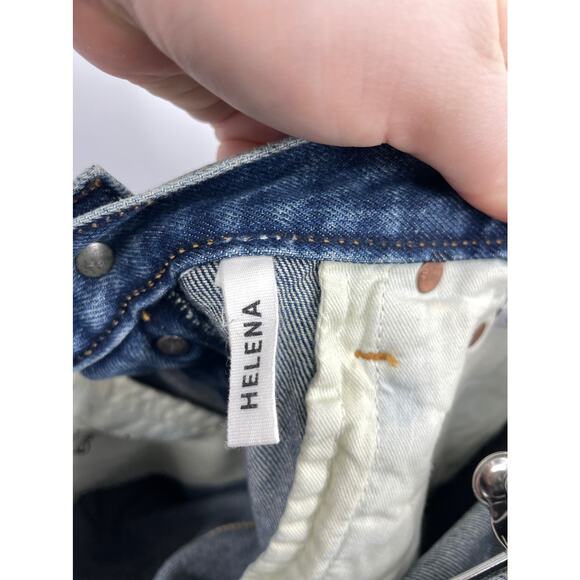 GRLFRND Jeans Womens 30 Helena High Waist Straight Leg Blue Close to You NWT - Picture 7 of 9